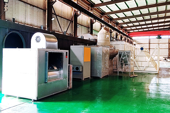 鄭州樸華科技有限公司廠區(qū)車間